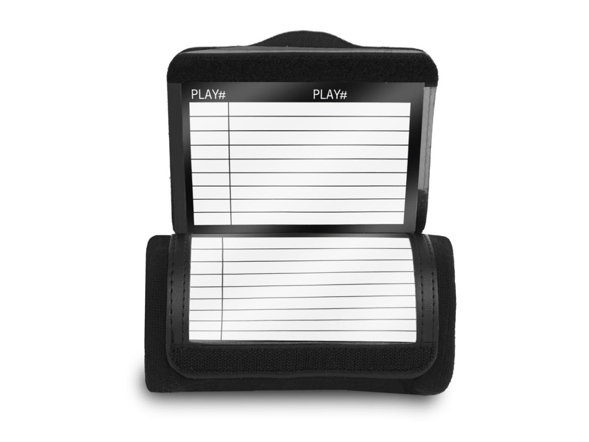 Adult black football wrist coach