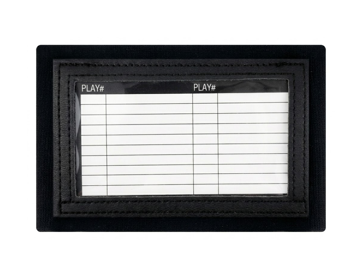 Youth black football wrist coach